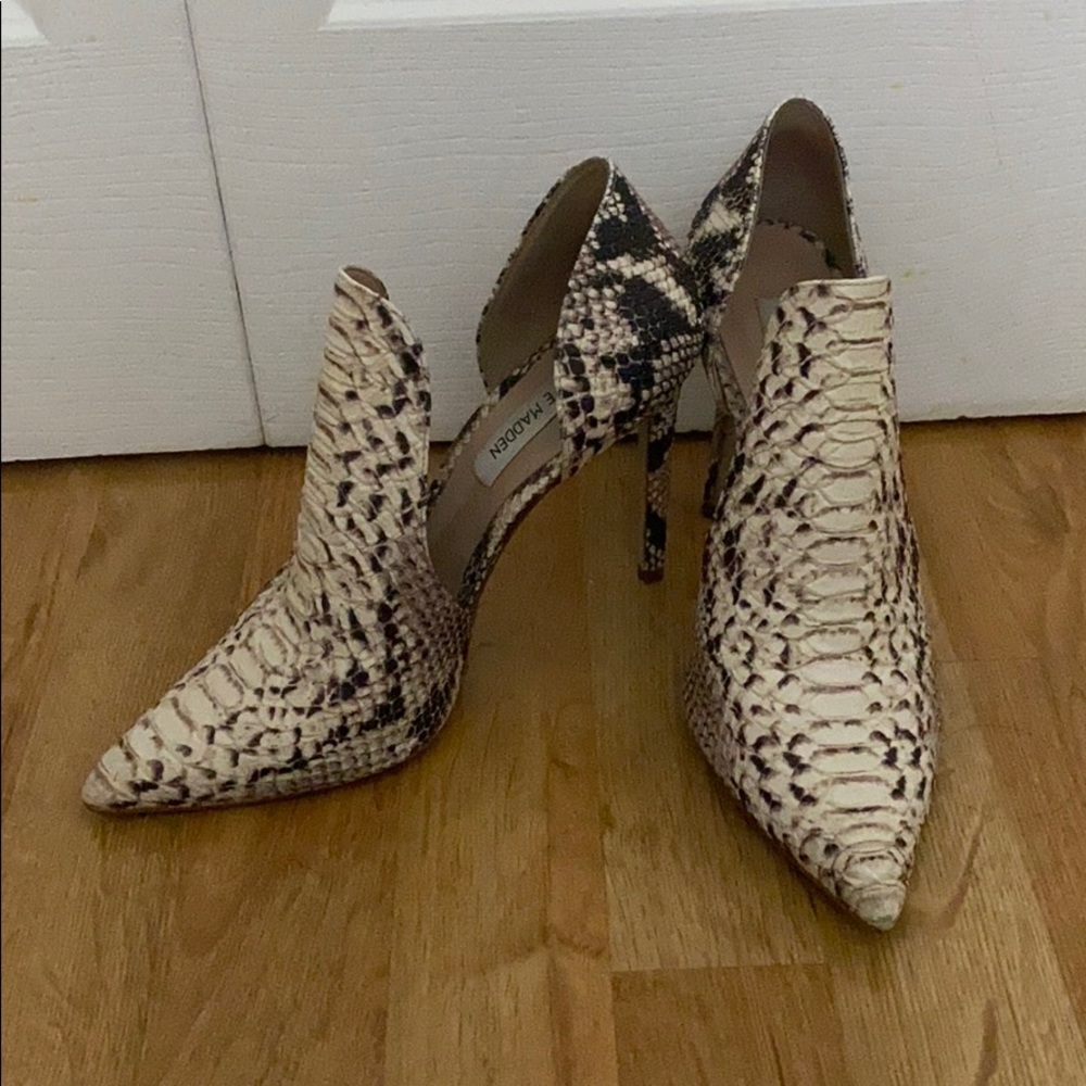 Steve Madden Snakeskin Bootie
